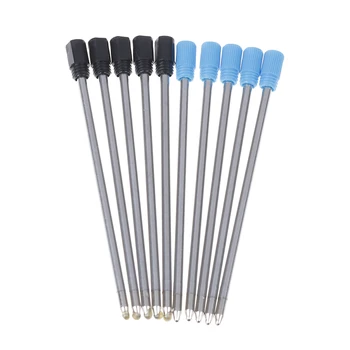 10Pcs 70mm melna/zila tintes pildspalvas piepildīt lodīšu nomainīt uz elements kristālu pildspalvu