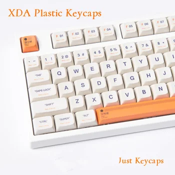 134 Atslēgas XDA Keycaps PBT Krāsa Subbed Galvenie Klp Cherry MX Slēdzi, Mehānisku Tastatūru XDA Profilu Keycap 68 84 96 980M