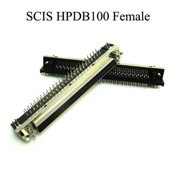 1gb SCSI 50 Pin 50P 68Pin 100Pin HPDB50 HPDB68P HPDB100P MDR Vīrietis Sieviete Savienotājs, Iespraudiet Adapteri
