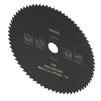 1PC Dimanta Griešanas Disks Koka Zāģa Asmeni 85mmx10mm Cirkulāra Griešanas Ripu Koka, Metāla, Plastc Griešanas Disks