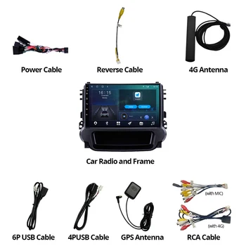 2 Din Android 10.0 Auto Radio Chevrolet Malibu 2012-Auto Uztvērējs Carplay Auto Radio Bluetooth Atskaņotāju, GPS Navigācija IGO