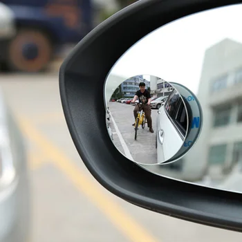 2pc Auto Apaļi Izliekta Blind Spot spogulis Piederumi Subaru XV Outback Forester Mantojums Impreza XV BRZ Tribeca