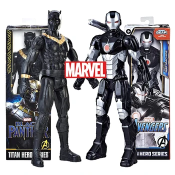 30cm Marvel Super Varoņi Avengers Panther Zirnekļcilvēka Kara Mašīna, Pontons Inde Rīcības Attēls Rotaļlietas Lelle, lai Mazulis, Zēns, Dāvanu