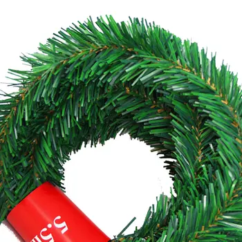 5.5 m, Mājas Dekoru Priežu Ziemassvētku Decoretions Zaļš Vainags Vainags Ziemsvētki Puse Mākslīgā Ziemsvētki Koks Rotangpalmas Banner Karājas Ornaments