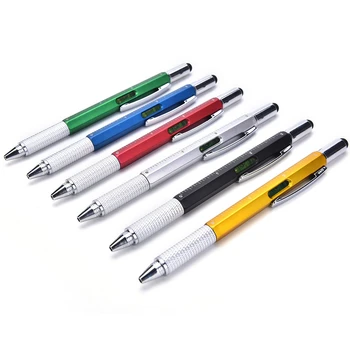 6 1 Jutība Stylus Pen Touch Screen Stylus Bumbu Dash Pen Tool Līmenī Skrūvgriezi Un Stylus Penball Lodīšu Pildspalvu
