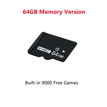 64GB, 128GB TF Mikro SD Atmiņas Karte ar 10000 spēles PocketGo S30 Portatīvā Spēļu Konsole ps1/psp/n64 spēles
