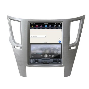 Android 9.0 Tesla Vertikāla Ekrāna automašīnu Atskaņotājs, GPS Navigācijas Subaru Legacy no 2009. līdz. gadam Audio, DVD Atskaņotājs, 1920*1080
