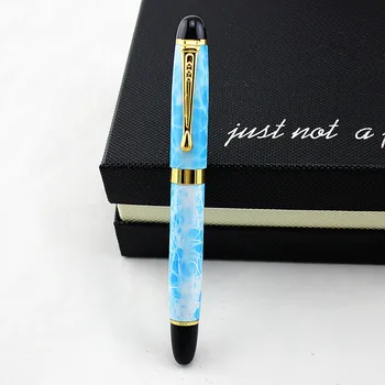 Augstas kvalitātes marmora metāla Gēla pildspalvas biroja skolai, kancelejas preces, Dāvanu Luksusa pildspalvas viesnīcu biznesa lodīšu pildspalvu izvēli