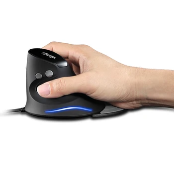CENTĪGAIS T30 vadu ergonomisks peles Anti-peles roku peli, vertikāls Satvēriens Spēli PC Modes biroja optiskā pele