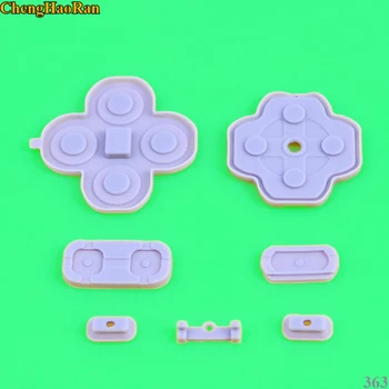 ChengHaoRan JAUNU 3DSXL 3DSLL gumijas tastatūra, kas veic pogas vadītāj dpad spilventiņu Jauno 3DS XL LL spēle remonts