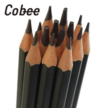Cobee 14pcs Skiču Zīmuļi Ogles Zīmuļu Komplekts Papīra Pildspalvu Zīmēšanas Komplekts Skolas Mākslas inventārs Instrumentu Potloden krāsainie Zīmuļi