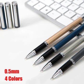Deli Metāla zīmju pildspalva 0.5 MM Gēla pildspalvas Lodīšu Pildspalvas Netraucētu Piepildīt MiKuni Japāna Skolu Office Home
