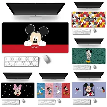 Disney Mickey Liela Izmēra Karikatūra Mouse Pad PC Datoru mat spēļu peles paliktnis Anti-Slip Sabiezējumu Spēlētājs Mat Galda Piederumi