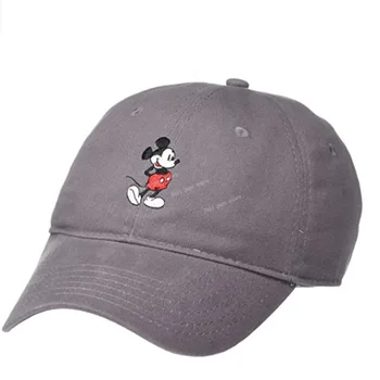Disney Tīņi Mickey Karikatūra Klp Kokvilnas Beisbola Galvassegas Pieaugušo Regulējams Hip Hop Cepure Vīriešiem, Sievietēm Kokvilnas Chapeau Augstas Kvalitātes Cepures