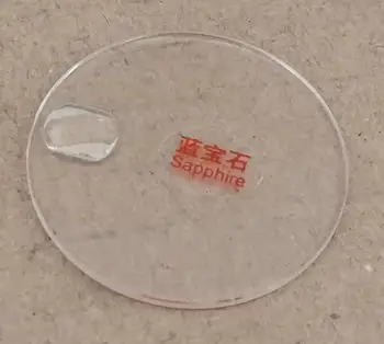 Dzīvoklis Safīra Skatīties Kristāla Datuma Logu Stikls ar Bubblen Lupa Len W1116