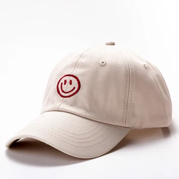 Fibonači Sieviešu Klp Vīriešiem, Sievietēm, Dzeltena Beisbola cepure Ins Smaidiņu Izšūšana Cepuru Gadījuma Kokvilnas Classic Snapback Golfa Cepures