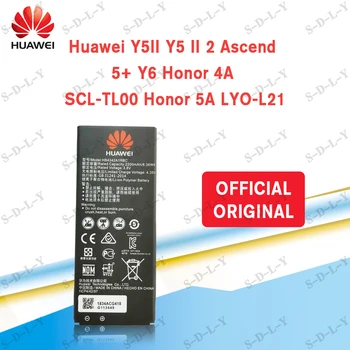 Hua Wei Oriģinālā HB4342A1RBC 2200mAh Baterija Huawei Honor 4A Godu 5.A LYO-L21 Y5II Pacelties 5 + Y6 SCL-TL00 CUN-U29