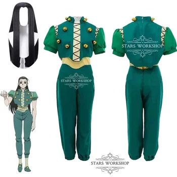 Hunter X Hunter Irumi Zorudikku Cosplay Kostīmu Illumi Zoldyck Tērpu Halloween Karnevāla Puse Drēbes Vienotu Pasūtījuma