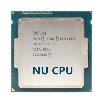 Intel Xeon E3-1230 v3 E3 1230 v3 E3 1230v3 3.3 GHz Quad-Core Astoņi-Diegi CPU Procesors 8M 80W LGA 1150