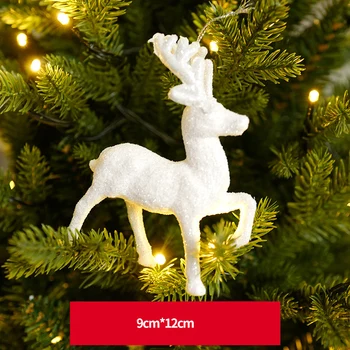 Ir 2021. Ziemassvētku Eglīte Kulons Ziemassvētku Rotājumu 3D Sniegpārslas Kulons Ziemassvētku Rotājumi Mājām Laimīgu Jauno Gadu Ziemassvētki