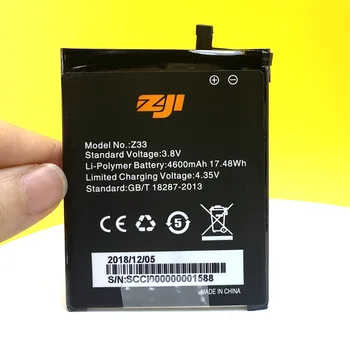 Jaunas Oriģinālas 4600mAh Z33 Akumulatoru HOMTOM ZOJI Z33 Mobilo Tālruni Noliktavā Augstas Kvalitātes +Izsekošanas Kods