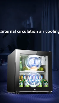 Jaunu 65L Mini vienu durvīm ledusskapis super spējas ledus bārs saldēšanas mikro saldēšanas Biroja Hotel sadzīves izsmalcinātu 220V