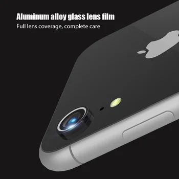 Kameras Objektīvs Stikla Sakausējuma Lēcu Aizsardzības Gredzenu Neatkarīgu Kameras Aizsargs Stikla iPhone XR Len Filmu