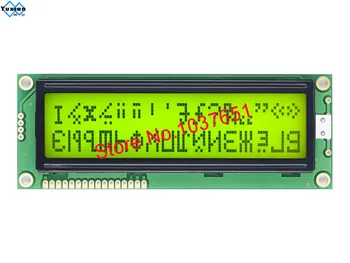 Krievu kirilicas fontu 1602 16x2 1602G liels raksturs, liels lcd displejs, STN zilā LC1622BMDWH6-D02 labas kvalitātes WH1602L-CMA-CT
