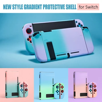 Krāsains Nintend Pāriet Cietā Korpusa Vāks Nintendo Slēdzis Aizsardzības Gadījumā NS Switch Spēļu piederumi