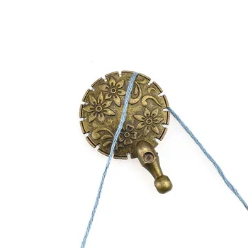 Looen Zīmola 1 Gabals Vintage Metāla Šujamos Diegus Griešanas Nazis Līnijas Daudzām Sievietēm DIY Amatniecības Šujamos Diegus Instrumenti, Piederumi