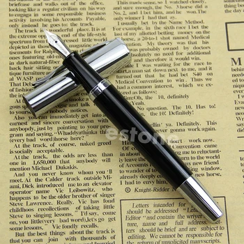 Luksusa Baoer 051 Gludu Nerūsējošā Black Vidējā Nib Studēt Biznesa Tintes Pildspalvu