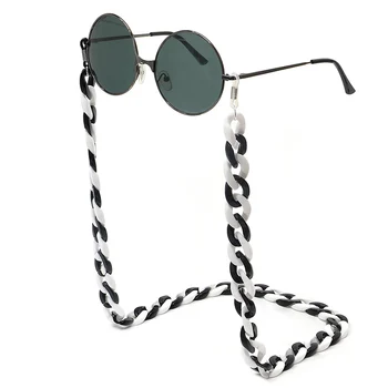 Modes Akrila Brilles, Ķēdes, Lasīšanas Brilles Karājas Kakla Ķēdes Saulesbrilles Ķēdes 23 Krāsas Glasseschain saulesbrilles, siksnas