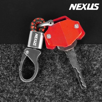 Motociklu Aksesuāri, CNC Keyring Metāla Atslēgu, Gredzenu Keychain, Lai GILERA Nexus125 Nexus250 Nexus300 Nexus500 Nexus 125 250 300 500