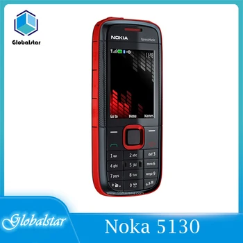 Nokia 5130 atjaunotas Oriģinālās Nokia 5130 XpressMusic krievu Tastatūras Mobilo Tālruni Bezmaksas Piegāde