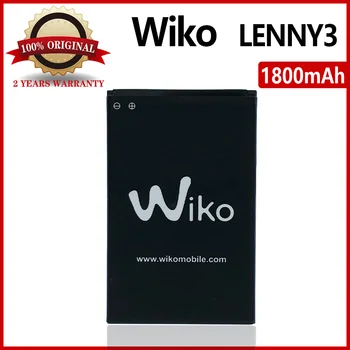 Oriģināls 1800mAh Lenny 3 Akumulatora Wiko LENNY 3 Tālrunis Augstas kvalitātes Akumulatoru Ar Izsekošanas skaits