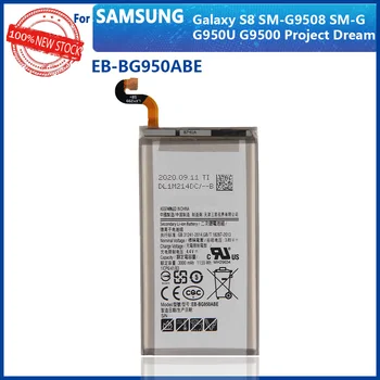 Oriģināls 3000mAh EB-BG950ABE Akumulatoru Galaxy S8 SM-G9508 G950F G950A G950T G950U G950V G950S Smart Tālrunis Baterijas