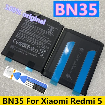 Oriģinālā Akumulatora Xiaomi Mi Maisījums 2 8 9 5S 5X A1 6 Poco F1 M2 X3 F2 K30 Redmi 5 Plus Piezīme 2 3 4 3S 3X 4X 7 Pro 4.A 5.A 9.A 9.C 10