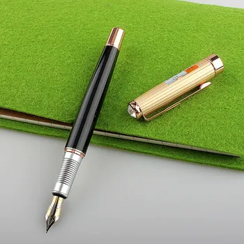 PAILI 117 Metāla Strūklaka, Skaista Diamond segtu Nib F 0.5 mm Izmērs Taisni Rakstīt ar Tintes Pildspalvu, Biznesa Birojs