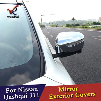 Priekš Nissan Murano Z52 2016 2017 Chrome Durvju Spoguļa Vāciņš Melns Auto Stils Aksesuāri
