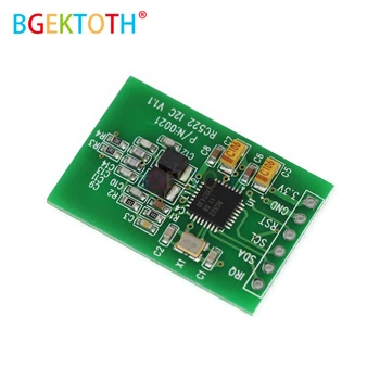 RC522 RFID Sensoru Modulis Karšu Lasītājs Rakstnieks Modulis I2C IIC Interfeiss IC Card RF Sensora Modulis Ultra-Mazs RC522 13.56 MHz
