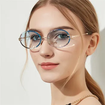 Sievietes Luksusa Klasisko Apaļo Briļļu Sieviešu Saulesbrilles Oriģinālu Zīmolu Dizainera Saulesbrilles Sadursta, Saules Brilles Modes UV400