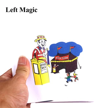 Smieklīgi Komēdija Burvju Krāsojamā Grāmata smal lielums ellusionist burvju triki, ilūzijas bērniem, rotaļlietas, dāvanu tour de magie E3163