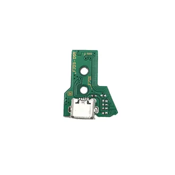 SONY PS4 Kontrolieris, USB Ports Uzlādes Ligzda Valdes JDS-055 Rokturi uzlādes kontaktligzda slēdzis valdes 12PIN kabeļu Modulis par PS4