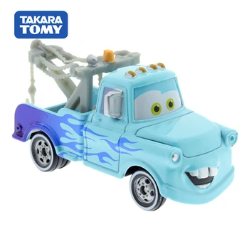 Takara Tomy Tomica Disney Pixar Automašīnām C-26 Mater (Hot Rod Tipa) Karstā Pop Bērnu Rotaļlietu Mehānisko Transportlīdzekļu Lējumiem Metāla Modeli