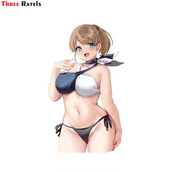Trīs Ratels B52 Intrepid Kantai Kolekcija Lielās Krūtis Anime Seksīga Meitene, Uzlīmes, Guļamistabas Sienu Un Tualetes Dekorēšanas Uzlīmēm