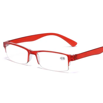 Ultravieglajiem Pusi Rāmi, Lasīšanas Brilles sievietēm Anti Zilā Gaisma recepšu brilles vīriešiem plastmasas rāmis Datoru Briļļu+1.0 līdz +4.0