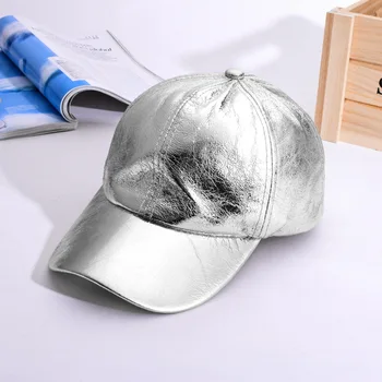 Unisex sieviešu ikdienas mākslīgās ādas sēdeklis beisbola cepure Āra Vīriešu Kokvilnas Snapback Golfa cepuri Casqueete sejsegu gorras