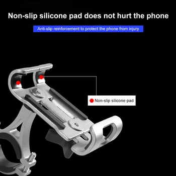 Universālā Motocycle Velosipēdu Mobilā Tālruņa Turētājs IPhone Samsung Xiaomi Mobilo Telefonu Mobilo Velosipēdu Stūres Leņķis Turēt