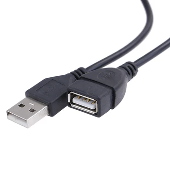 USB 2.0 Kabeli, Sieviešu un Vīriešu Data Sync USB 2.0 Paplašinātāju Vadu pagarinātāja Kabelis USB pagarinātāja Vads Super Ātrums, 80cm 150cm