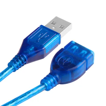 USB 2.0 Kabelis pagarinātāja Vads Sieviešu un Vīriešu Datu Pārraides Kabelis Super ātrgaitas Datu Sinhronizācija pagarinātāja Vads 3m